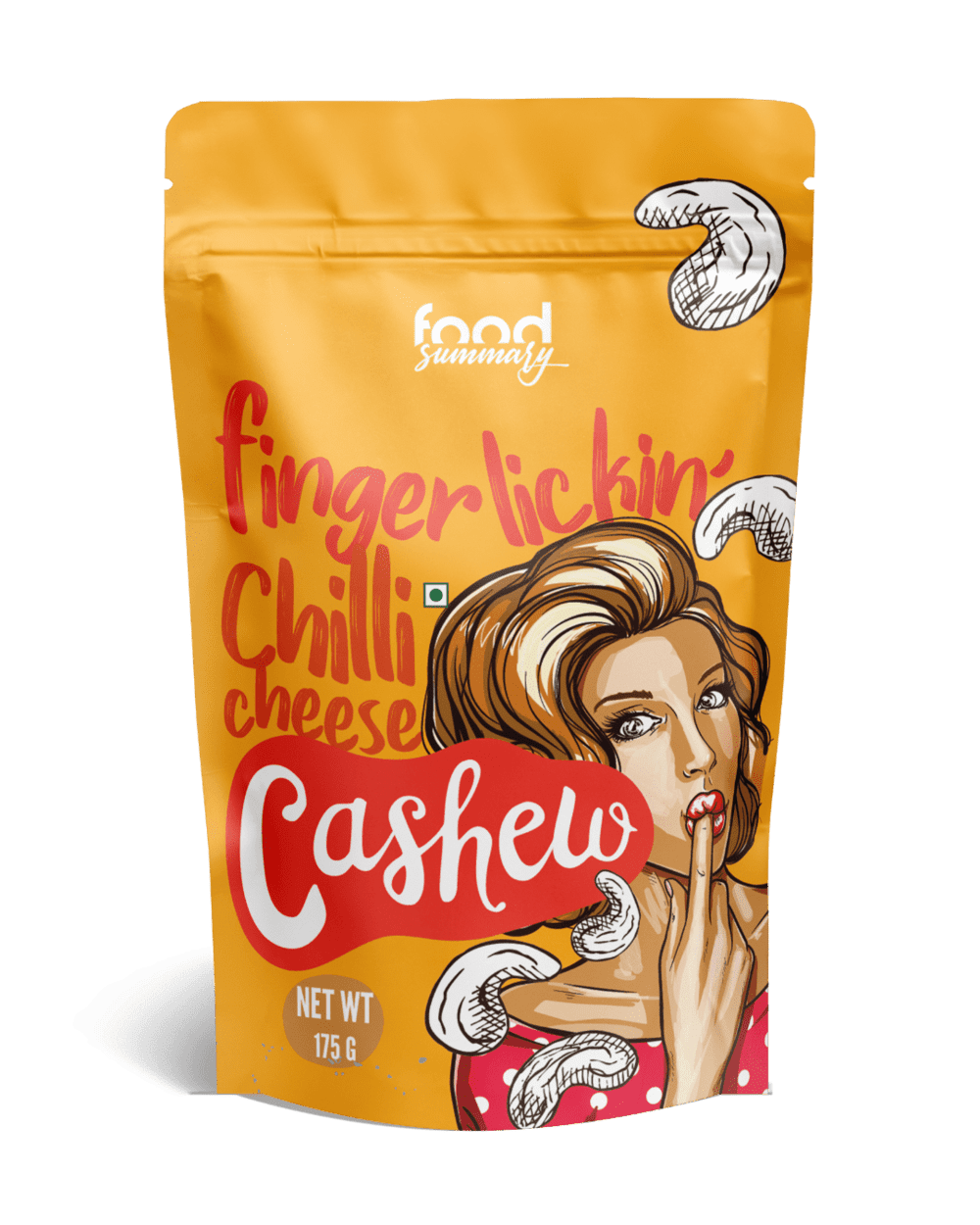 Finger Lickin Chilli Cheese Cashew (175g)