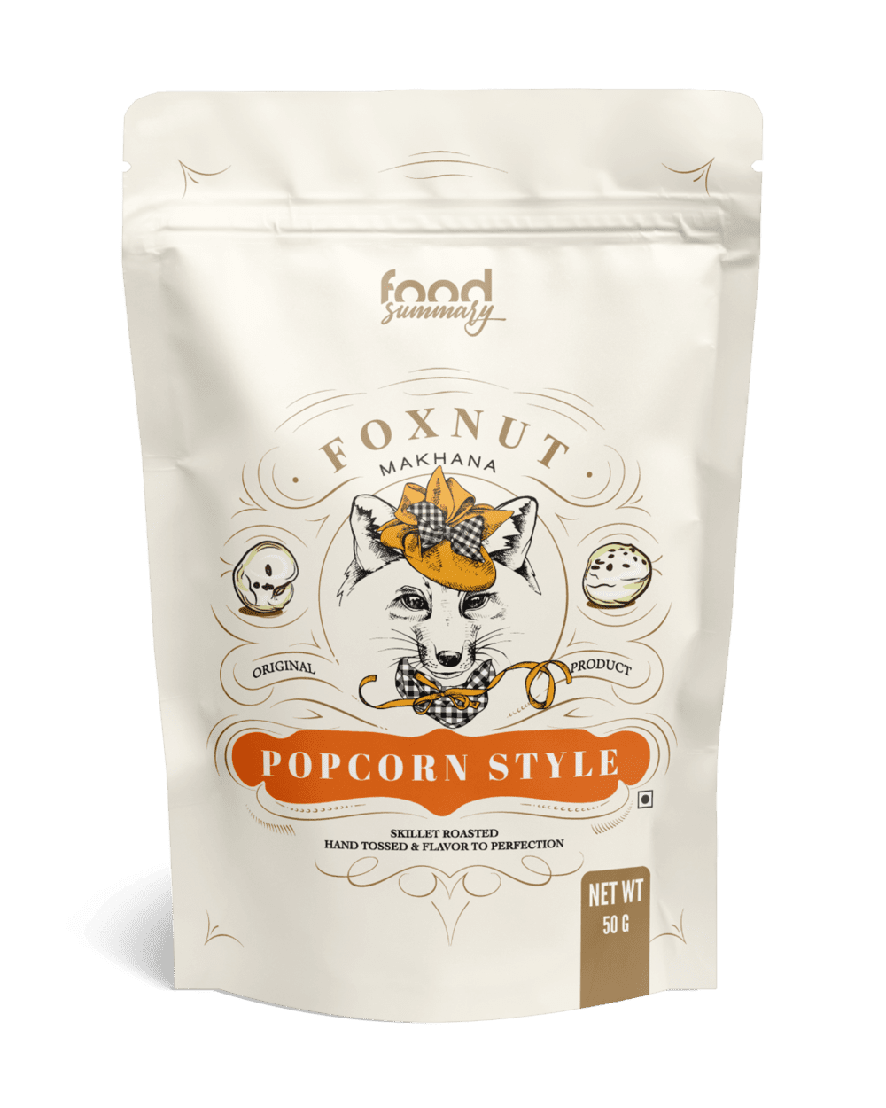 Foxnut Makhana Popcorn Style (50g)