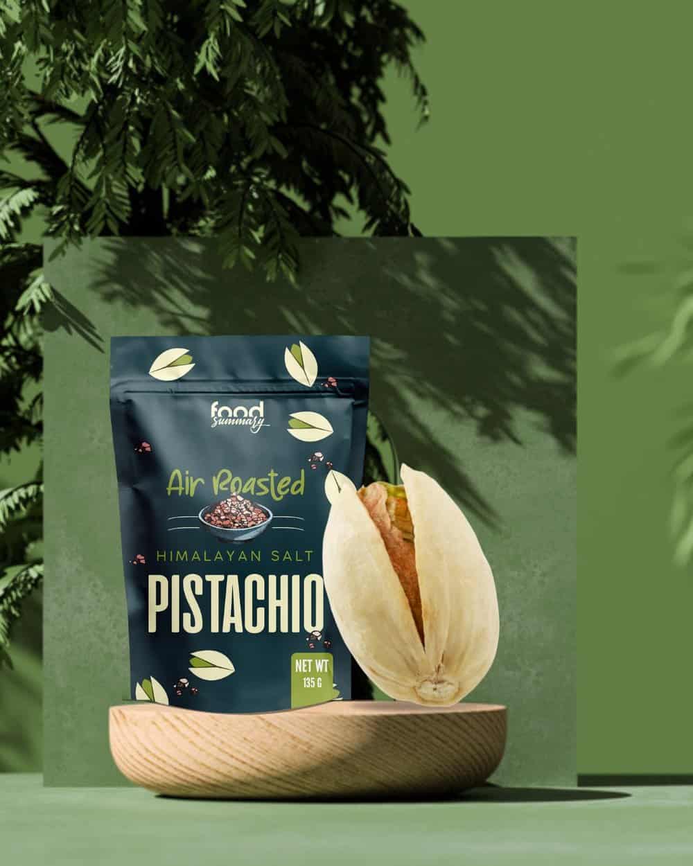 Air Roasted Salted Pistachio (175g)