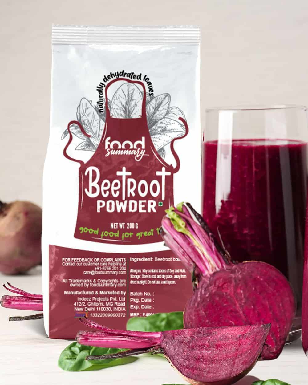 Beetroot Powder Dehydrated (200g)