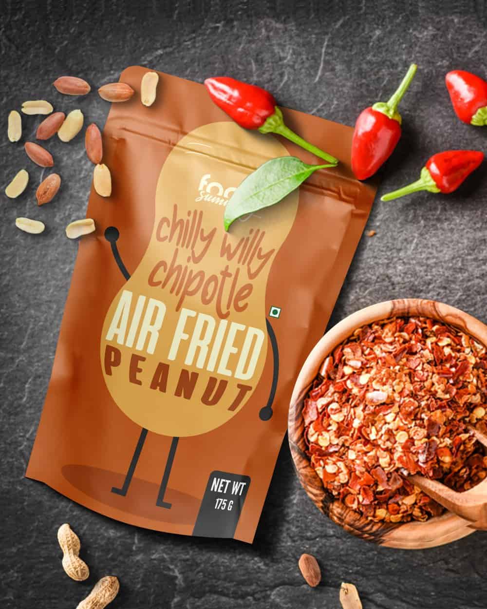 Chilly Willy Chipotle Air Fried Peanut (175g)