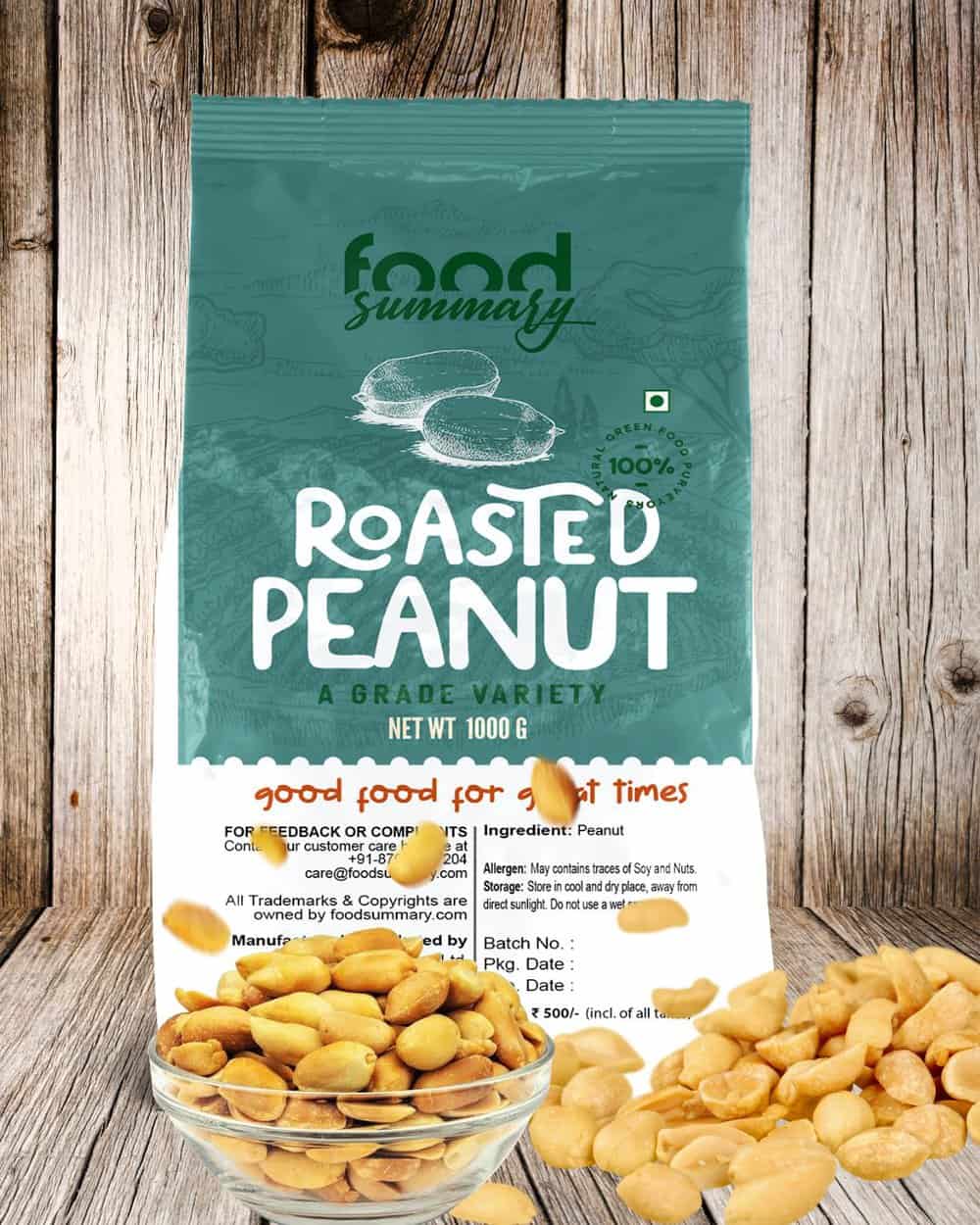 Roasted Peanuts (1000g)
