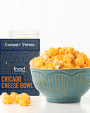 Food Summary Chicago Cheese Bowl Gourmet Popcorn